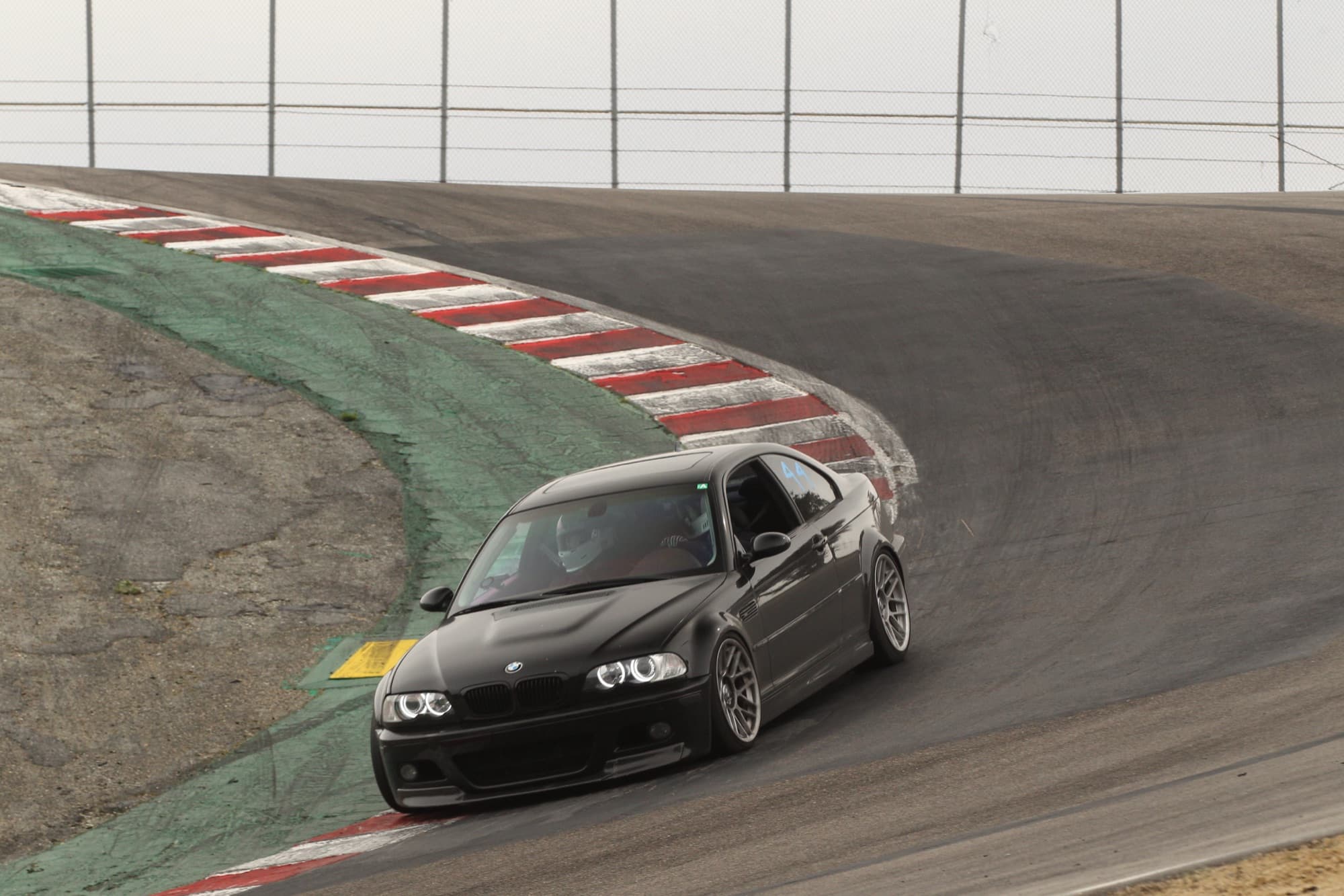 Track-Built E46 BMW M3 on track — front